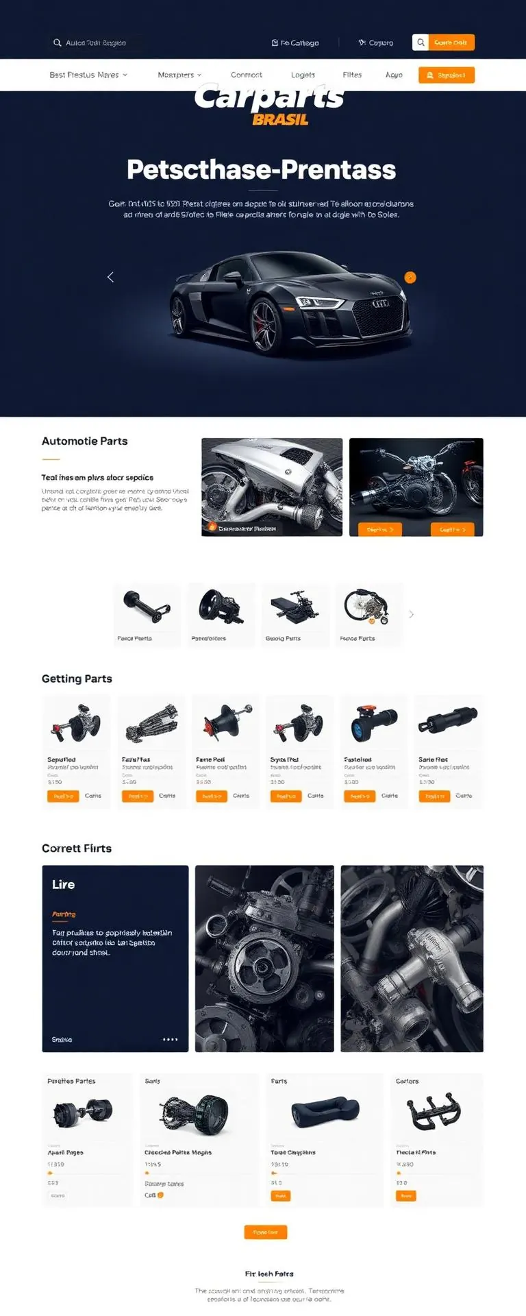 Carparts Brasil — desktop
