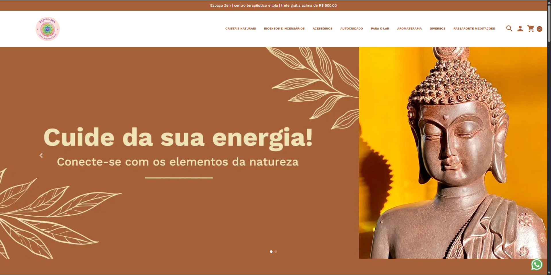 Espaço Zen — desktop
